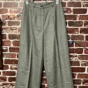 Lauren Ralph Lauren Gray Wool Dress Pants